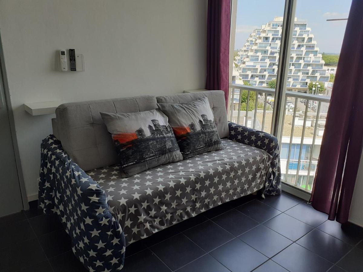 Grand Studio Avec Vue Mer A La Grande Motte - Clim Wifi Exterior photo